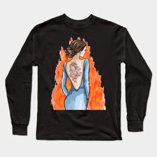 Dragon Tattoo Long Sleeve T-Shirt